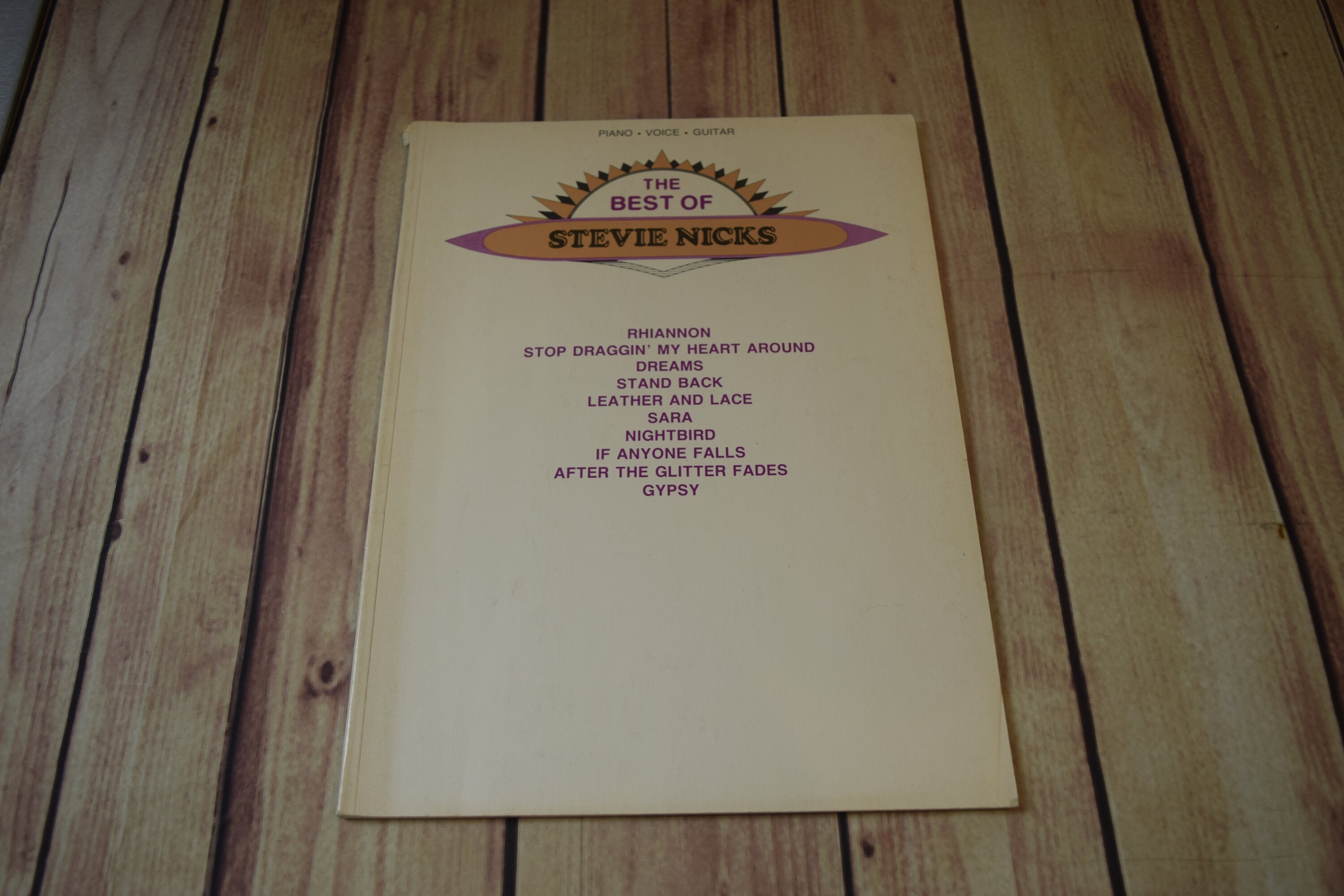 The Best of Stevie Nicks Sheet Music Book - Etsy