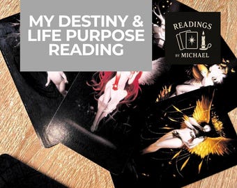 Psychic Tarot Reading | Destiny and Life Purpose (Same-Day PDF Delivery)