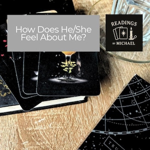 Love & Tarot Reading: Psychic Insight on Feelings (Within 24 Hours) (PDF Photo Download)