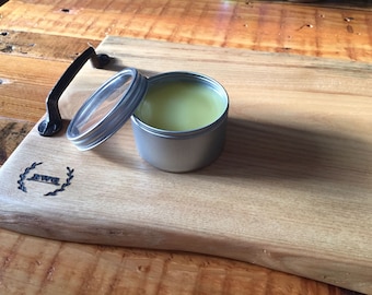 Beeswax Wood Conditioner, Natural Wood Finish, Cutting Board Wax, Butcher Block Polish, Board Paste, Wood Wax, Board Butter, 4oz (118mL).
