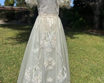 Vintage Bridal Dress 70s / 80s