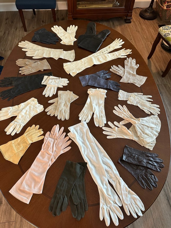 Amazing Vintage Glove Collection, FREE SHIPPING!