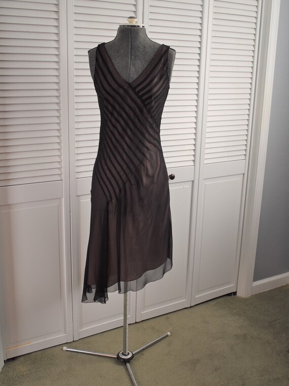 Uniquely Feminine Elegant Black Party Dress -Free