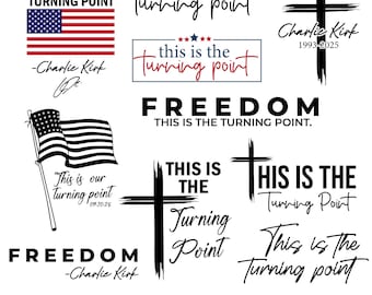 This is the Turning Point SVG, Charlie Kirk, Turning Point Charlie Kirk Png, Freedom Png,Patriotic Design,Turning Point PNG,American Patriot