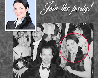 NEW, Personalized Photo From The Shining