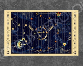 Réplica del mapa de Time Bandits