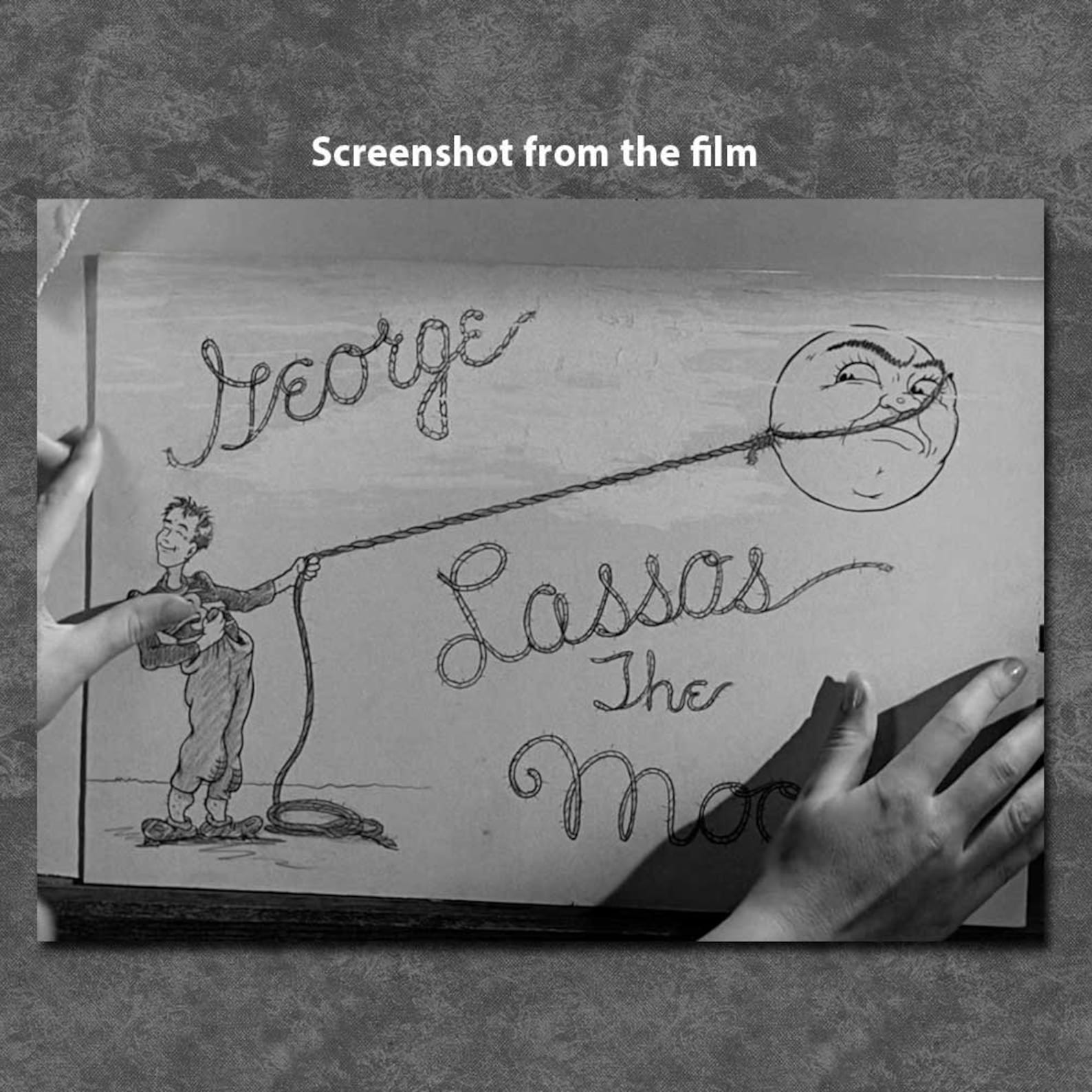George Lassos the Moon Prop Replica Print | Etsy
