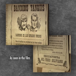 Wanted Poster from Butch Cassidy and the Sundance Kid image 2