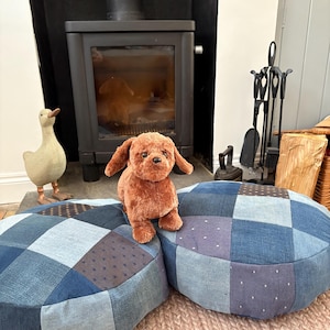 Sustainable Pet Bed - Denim