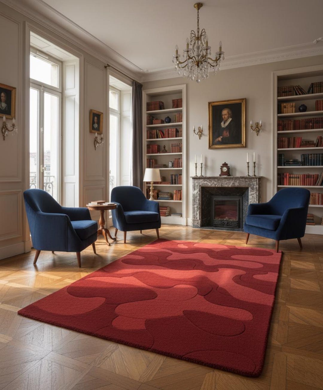 Hand Tufted Woolen Luxurious Contemporary Area Rug - Etsy