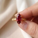 Ruby Engagement Ring