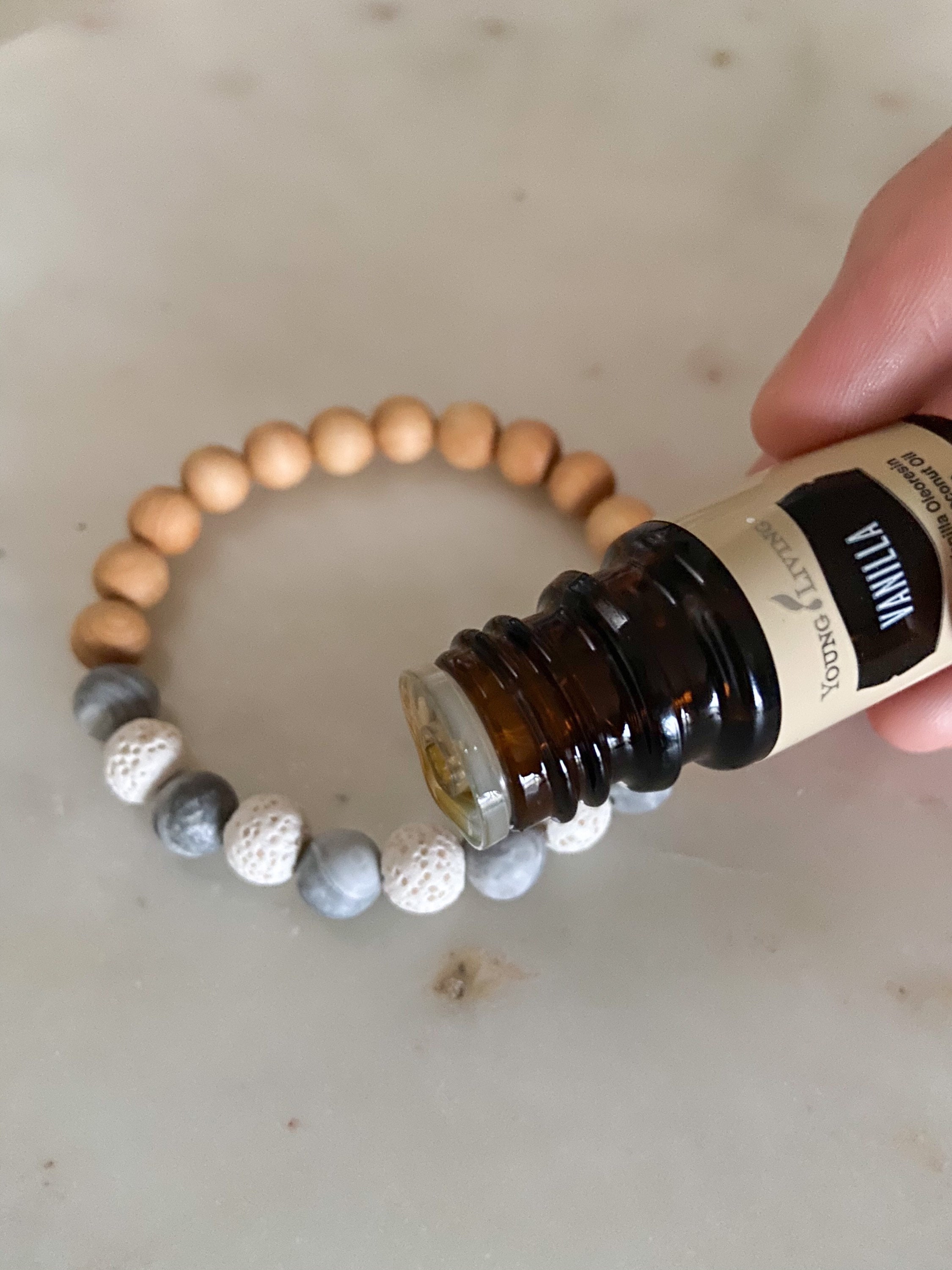 Blush Aroma Bracelet — Katelyn Elyse Jewelry