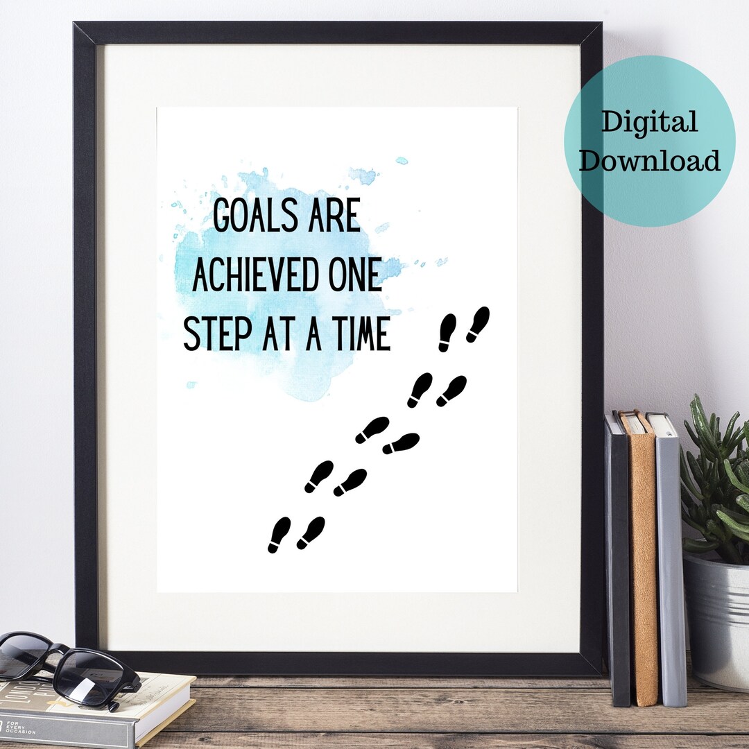 Positive Quote Printable Wall Art for Entrepreneurs, Motivational Wall ...