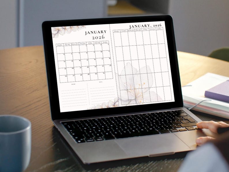 Portrait Digital Planner 2026 2027 2028 GoodNotes Planner Daily Planner ...
