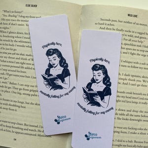 Enemies To Lovers Bookmark | Romance Bookmark | Vintage Bookmark | Booktok merch