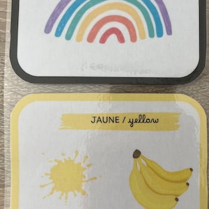 color nomenclature card