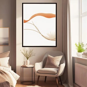 Scandinavian Abstract Wall Art | Printable Minimalist Posters | Digital Download | Set of 3 | Modern Home Decor | Digital Prints