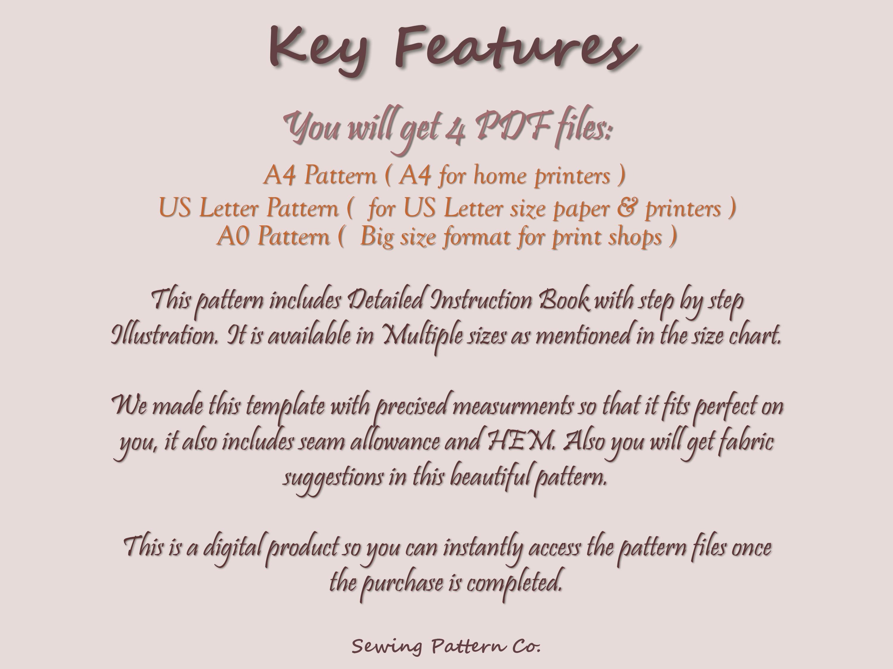 A-line Dress Sewing Pattern PDF, Long Vintage Style XS–3XL, Formal ...