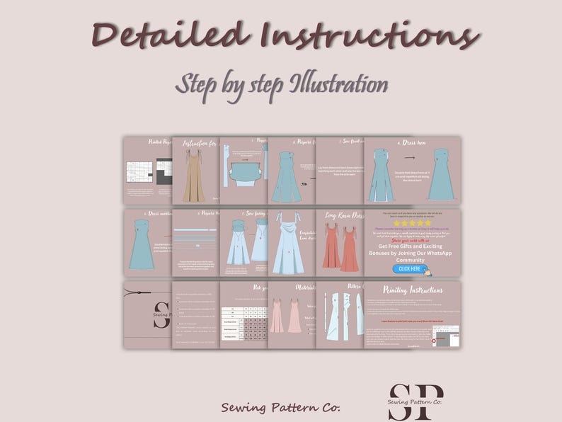 KARA Dress - slit dress| cowl neckline | Tie-up spaghetti straps | Women thigh slit| long| one piece | Fancy| Sleeveless| sewing pattern pdf
