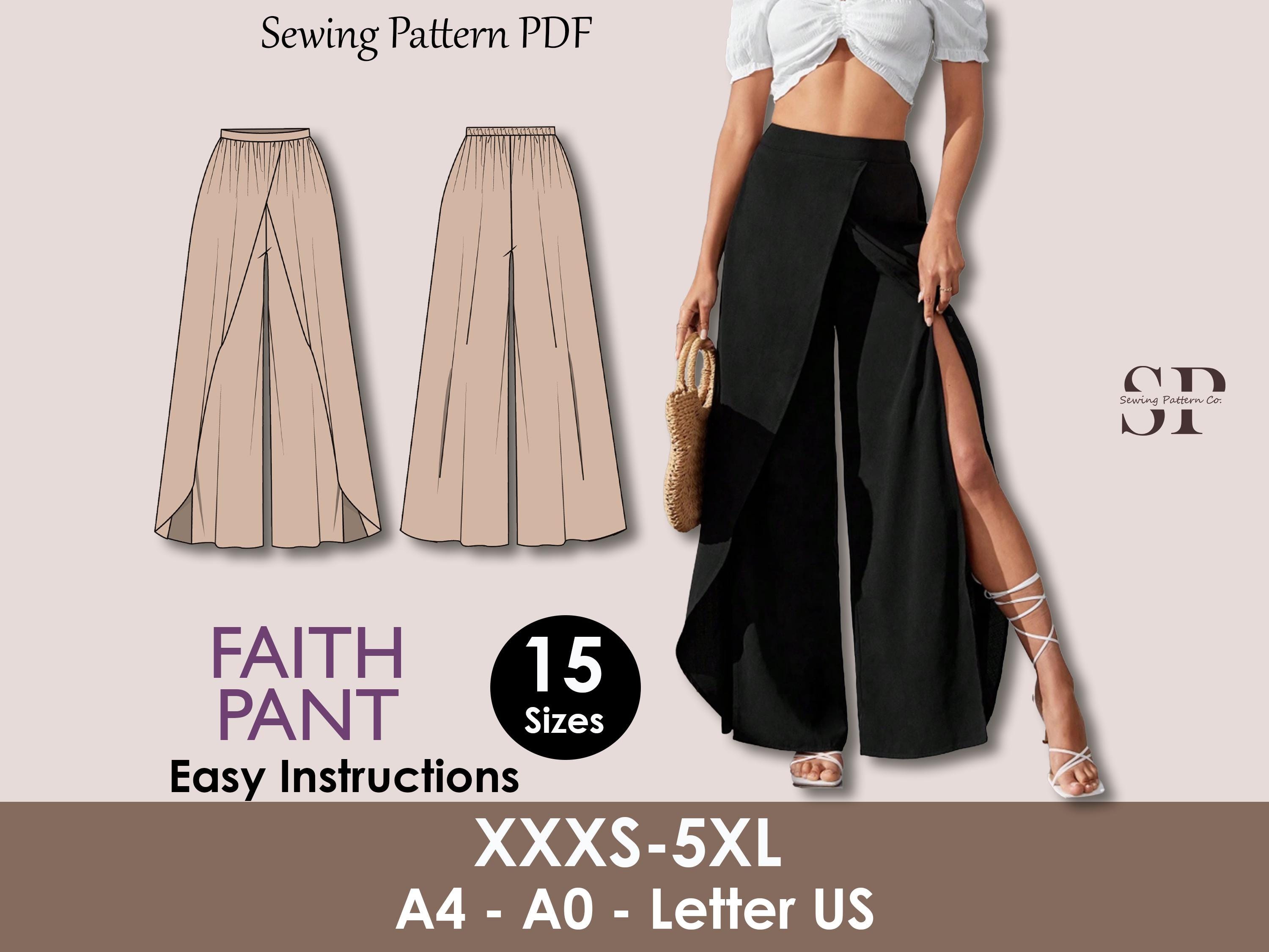 Overlapping Pants - Etsy