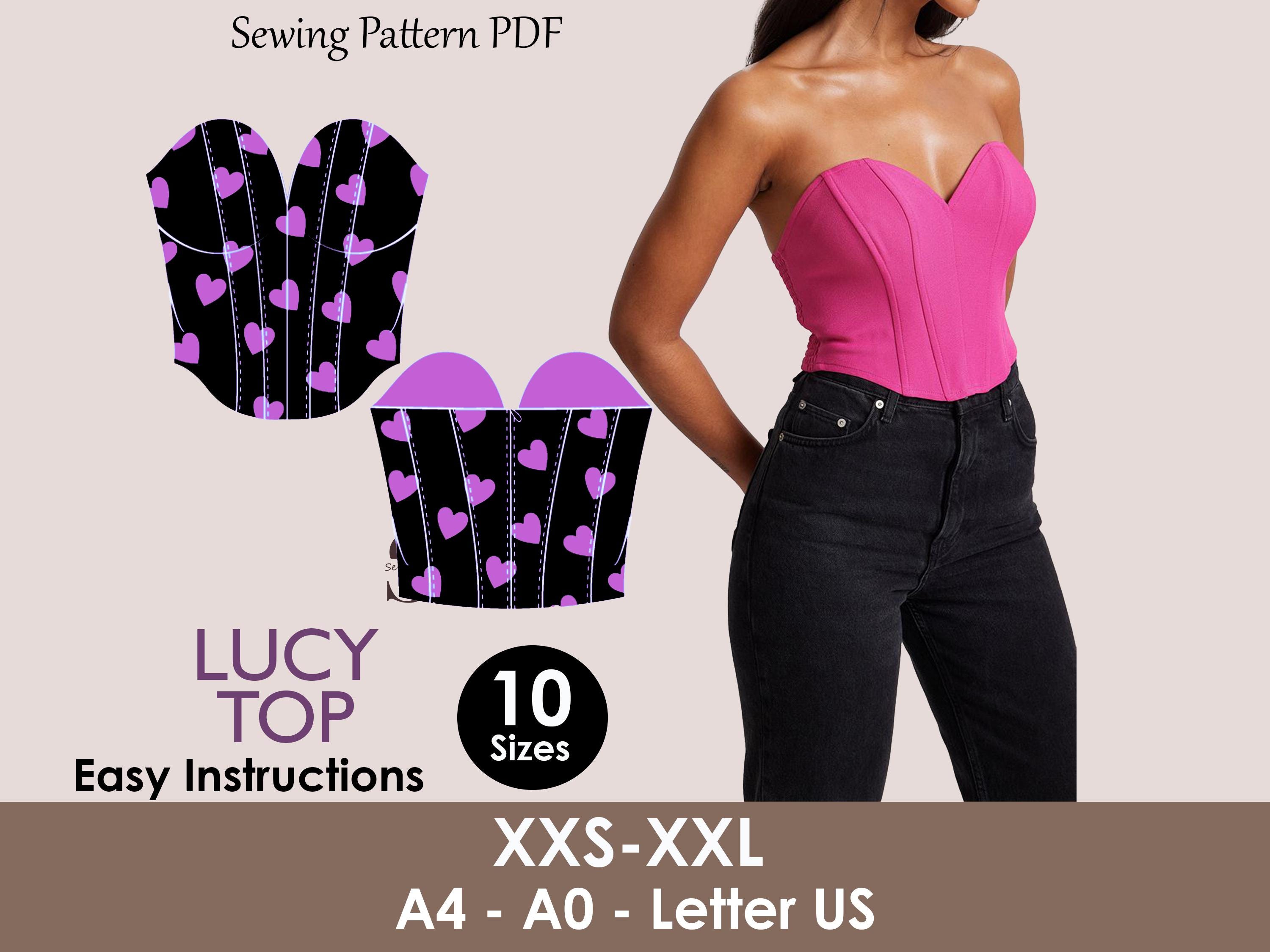Heart Bustier - Etsy Canada