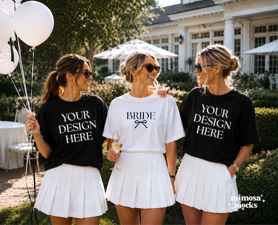 CC1717 Bachelorette Mockup, Bridal Group Shirt Photo, Bella Canvas 3001 Bride Bridesmaid Tshirt Wedding