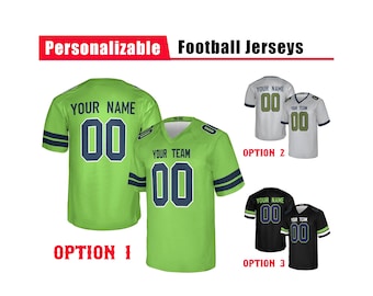 Custom Football Jersey Uniform – Series 18 – Personalized Name & Number Jersey