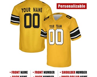Custom Football Jersey Uniform Model 11 – Personalized Name & Number Jersey