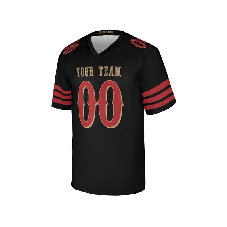 Football Rivalry Design Custom Bay Area Football Jersey 2025 Rivalries for Adults ...