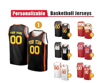 Custom Basketball Jersey Uniform (Kids-Adult) Series 23 – Personalized Name & Number Jersey