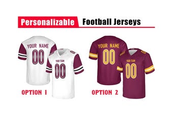 Uniforme de maillot de football personnalisé - Série 25 - Nom et numéro de maillot personnalisés