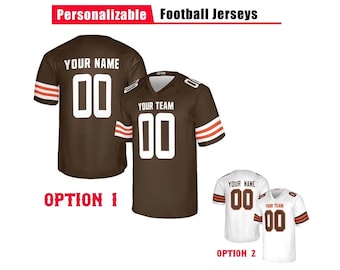 カスタムフットボールジャージユニフォーム – シリーズ23 – パーソナライズされた名前と番号のジャージ