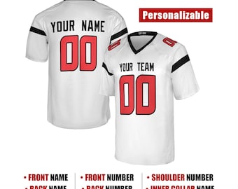 Camiseta de fútbol personalizada 2006, modelo 22: nombre y número personalizados