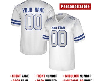 Camiseta de fútbol Rivalries 2025 personalizada, modelo 15: nombre y número personalizados