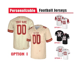 Custom Arizona Football Jersey for Adults – Personalized Name Number Shirt