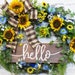 see more listings in the Sunflower Wreaths section