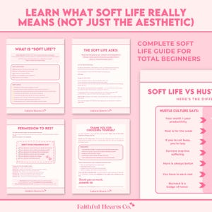 Boundary setting worksheets with energy audit, boundary scripts, and protecting your peace checklist for soft life living