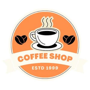 Criação de logotipo, cardápios de café e vídeos curtos