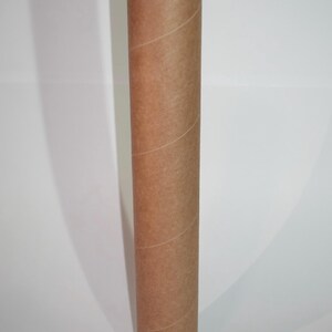 Tubo de cartón 35x45x295 mm – para manualidades, bricolaje, tubo de bobinado, tubo de cartón, núcleo de cartón, suministros para manualidades, modelismo, rollo de cartón, tubo de cartón, tubo de cartón