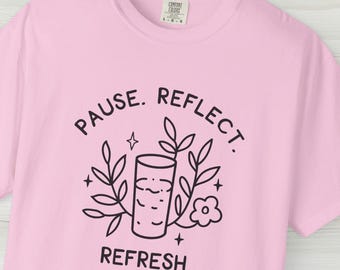 Drink water Tee, Hydrate Reminder Shirt, Stay Hydrated Tshirt, Mental Health Self Care T-Shirt