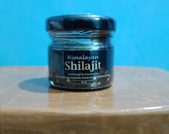 Shilajit Pur Résine De L'Himalaya - Bio - 20g - Périme Avril 2027 - Complément énergétique
