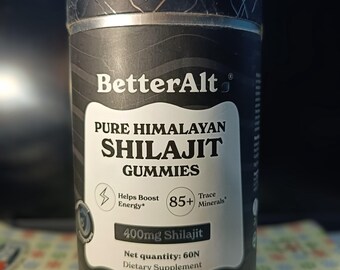 Himalayan Shilajit Gummies: 75%+ Fulvic Acid, Energy & Immunity