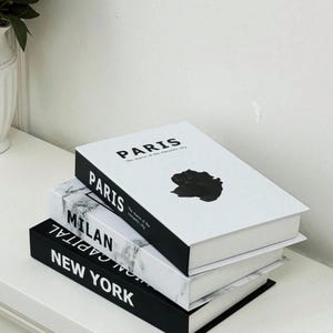 Retro Decorative Book Box: Openable Faux Books for Film & Display