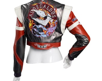 Panam Palmer Jacket: Cyberpunk 2077 Inspired Faux Leather Cosplay