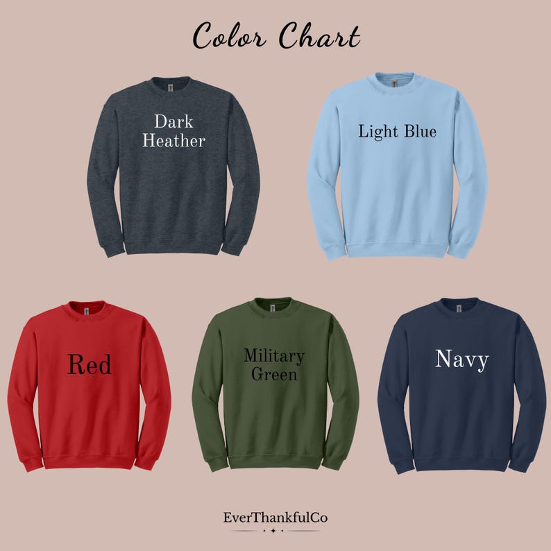 You can find sweaters, statement sweatshirts, sweaters with sayings, positive mindset, minimalist, gifts for friends, positive vibes, sweaters image 9