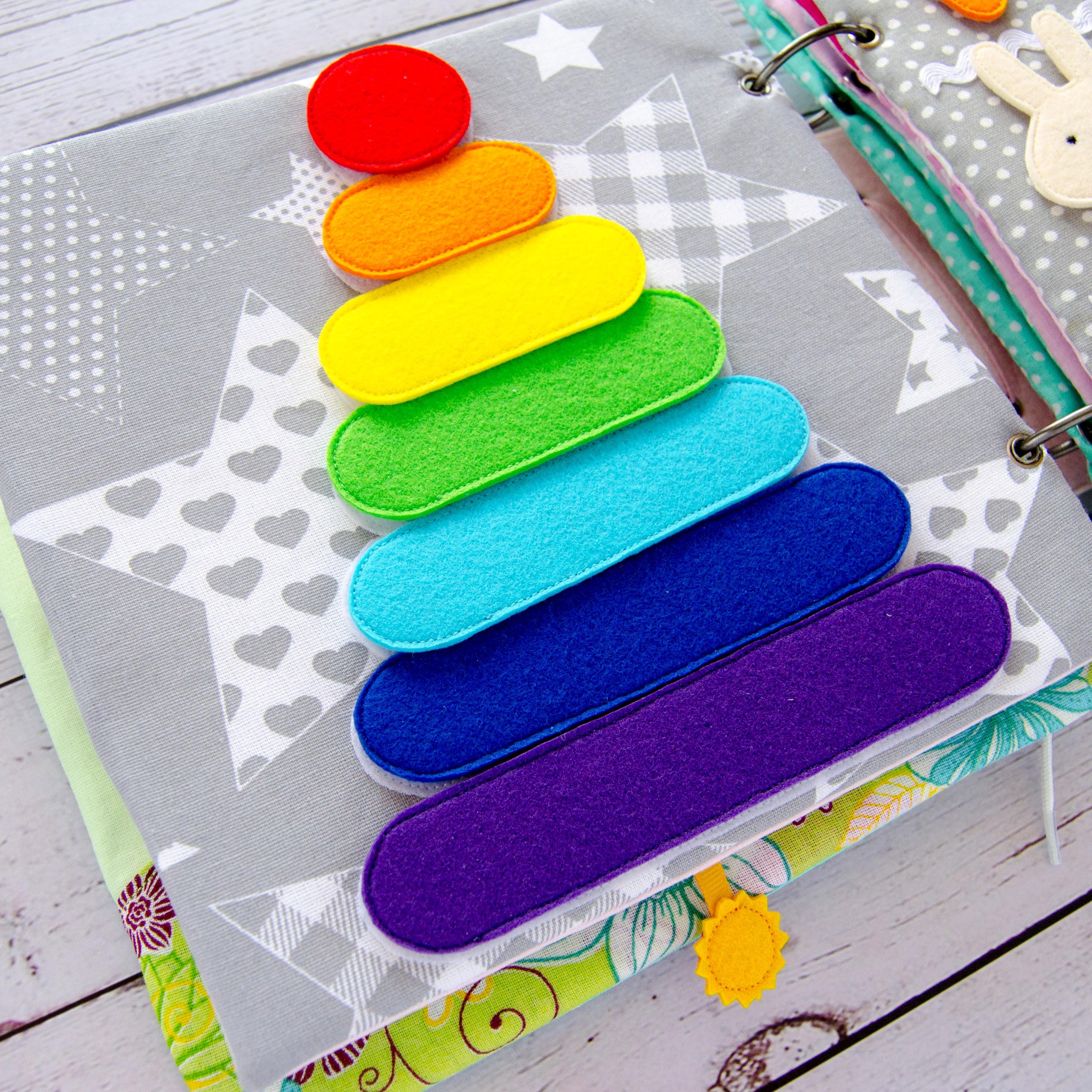 Pyramid Page for Quiet Book, PDF Sewing Pattern for 2 Sizes, SVG Files ...