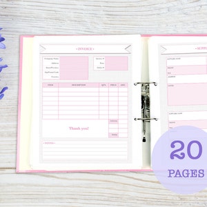 Comprehensive Business Planner, printable image 1