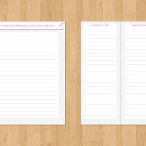 Comprehensive Business Planner, printable image 5