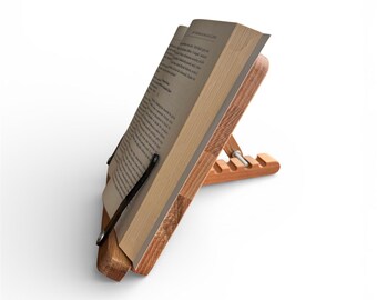 book stand,handmade book holder,tablet stand,wooden reading stand,book gift, wooden tablet holder,natural wood book stand,handmade woodwork