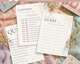 A New Chapter Begins Baby Shower Games Bundle, Editable Storybook Theme, Digital Download, Fun Activities Pack